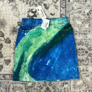 NWT TSUMORI CHISATO GALAXY PRINT SKIRT SIZE 2